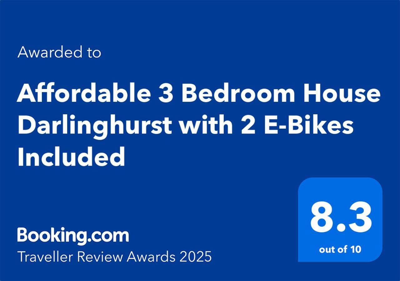 Affordable 3 Bedroom House Darlinghurst With 2 E-Bikes Included Sydney Kültér fotó